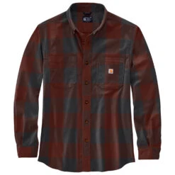 Carhartt - Midweight Flannel L/S Plaid Shirt - Chemise