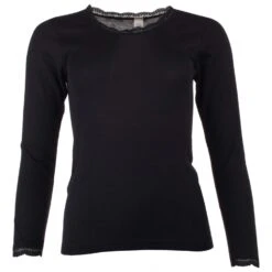 Engel - Women's Shirt L/S Mit Spitze - Sous-vêtement Mérinos