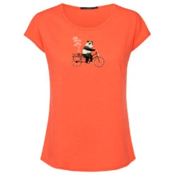GreenBomb - Women's Bike Panda Cool - T-shirt