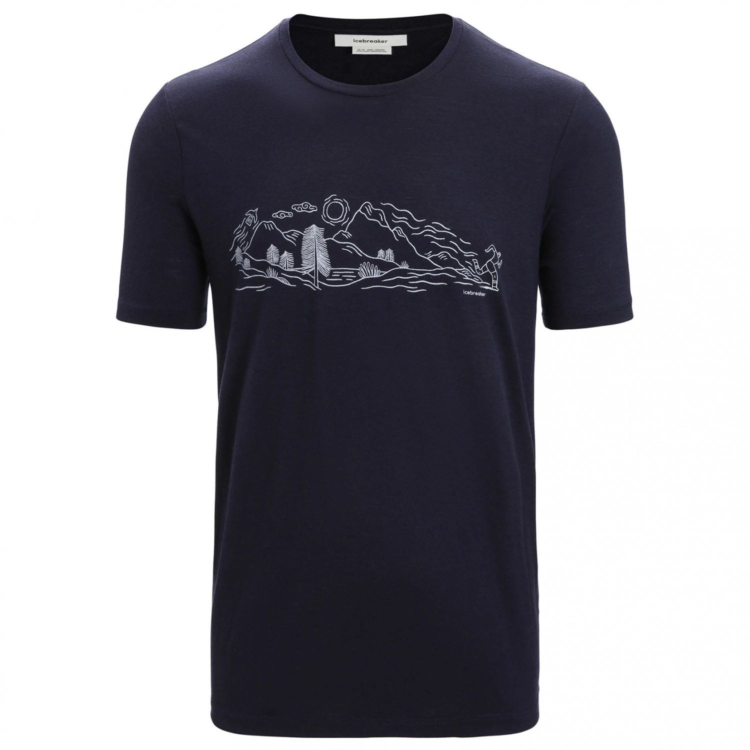 Icebreaker - Tech Lite II S/S Tee Nature Sprint - T-shirt En Laine Mérinos