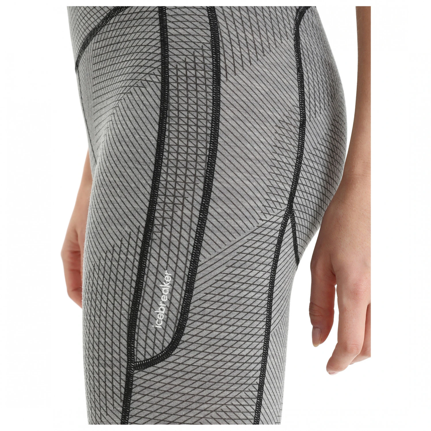 Icebreaker - Women's Fastray High Rise Tights Gridlines - Legging – Image 5