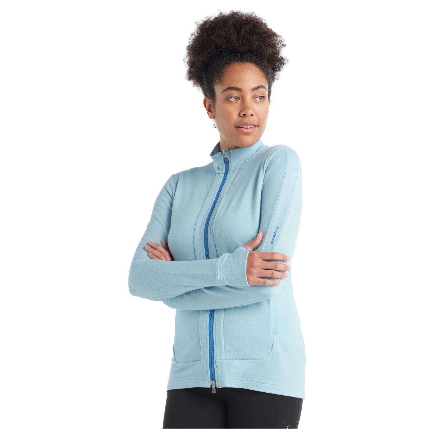 Icebreaker - Women's Quantum III L/S Zip - Veste En Laine Mérinos – Image 4