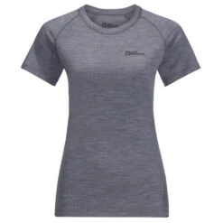 Jack Wolfskin - Women's Kammweg S/S - T-shirt En Laine Mérinos