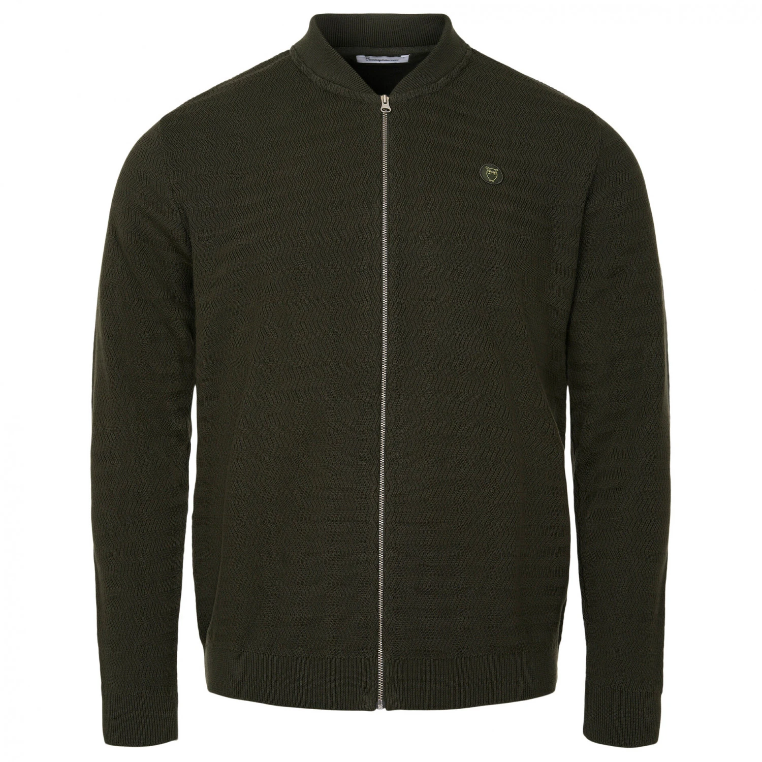 KnowledgeCotton Apparel - Zig-Zag Pattern Badge - Veste De Loisirs – Image 4