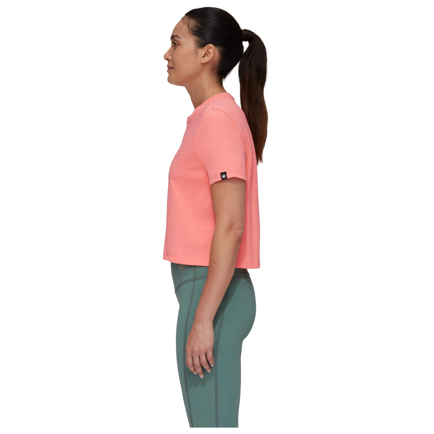 Mammut - Women's Massone T-Shirt Cropped Lettering - T-shirt – Image 5