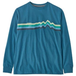 Patagonia - Kid's L/S Regenerative Cotton Graphic T-Shirt - Haut à Manches Longues