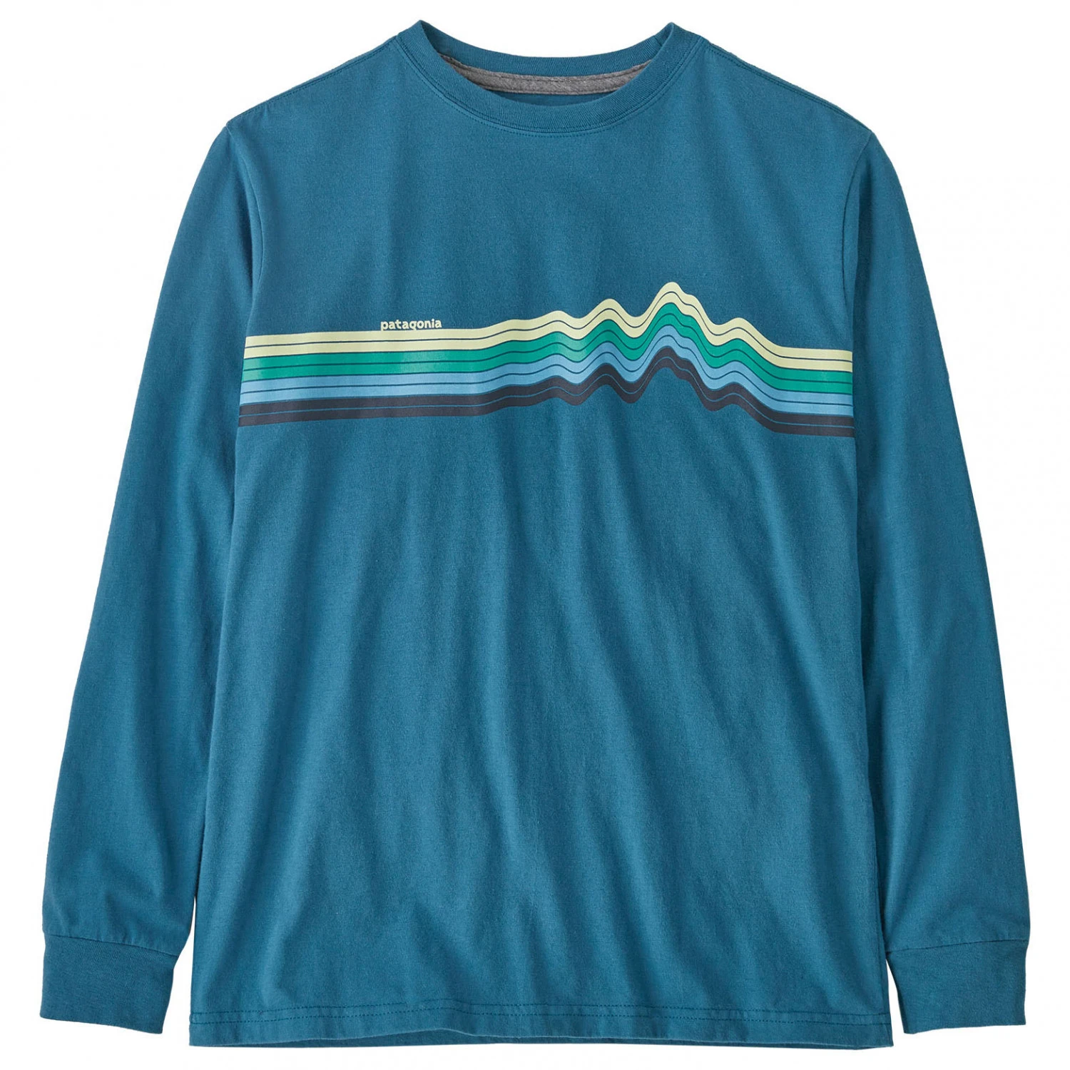 Patagonia - Kid's L/S Regenerative Cotton Graphic T-Shirt - Haut à Manches Longues