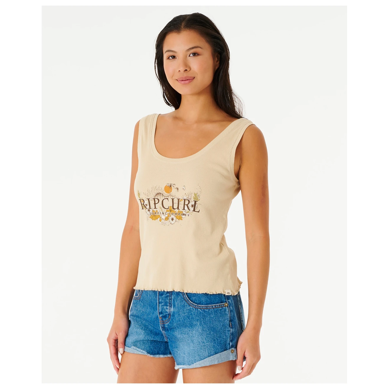Rip Curl - Women's Oceans Together Ribbed Tank - Débardeur – Image 3
