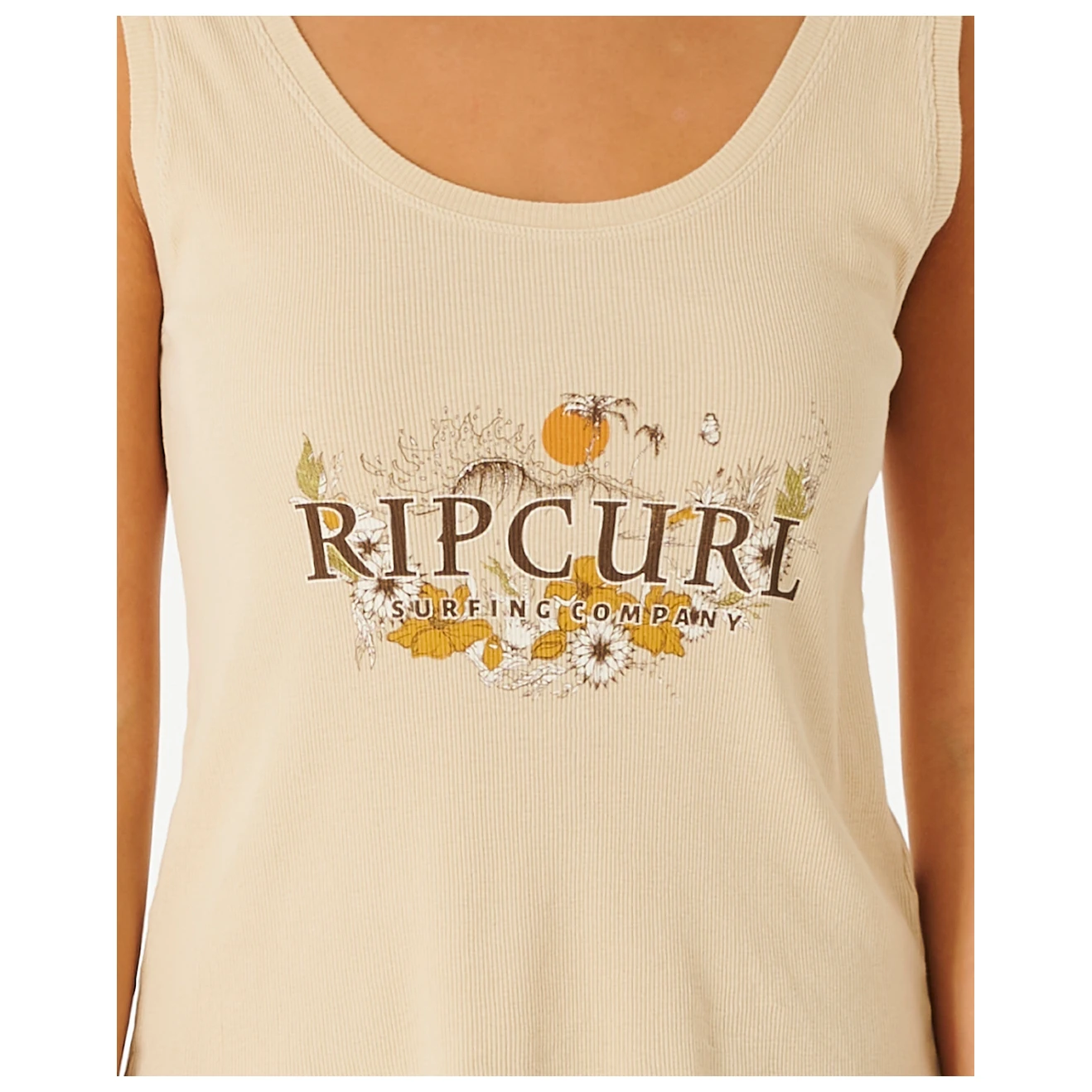 Rip Curl - Women's Oceans Together Ribbed Tank - Débardeur – Image 5