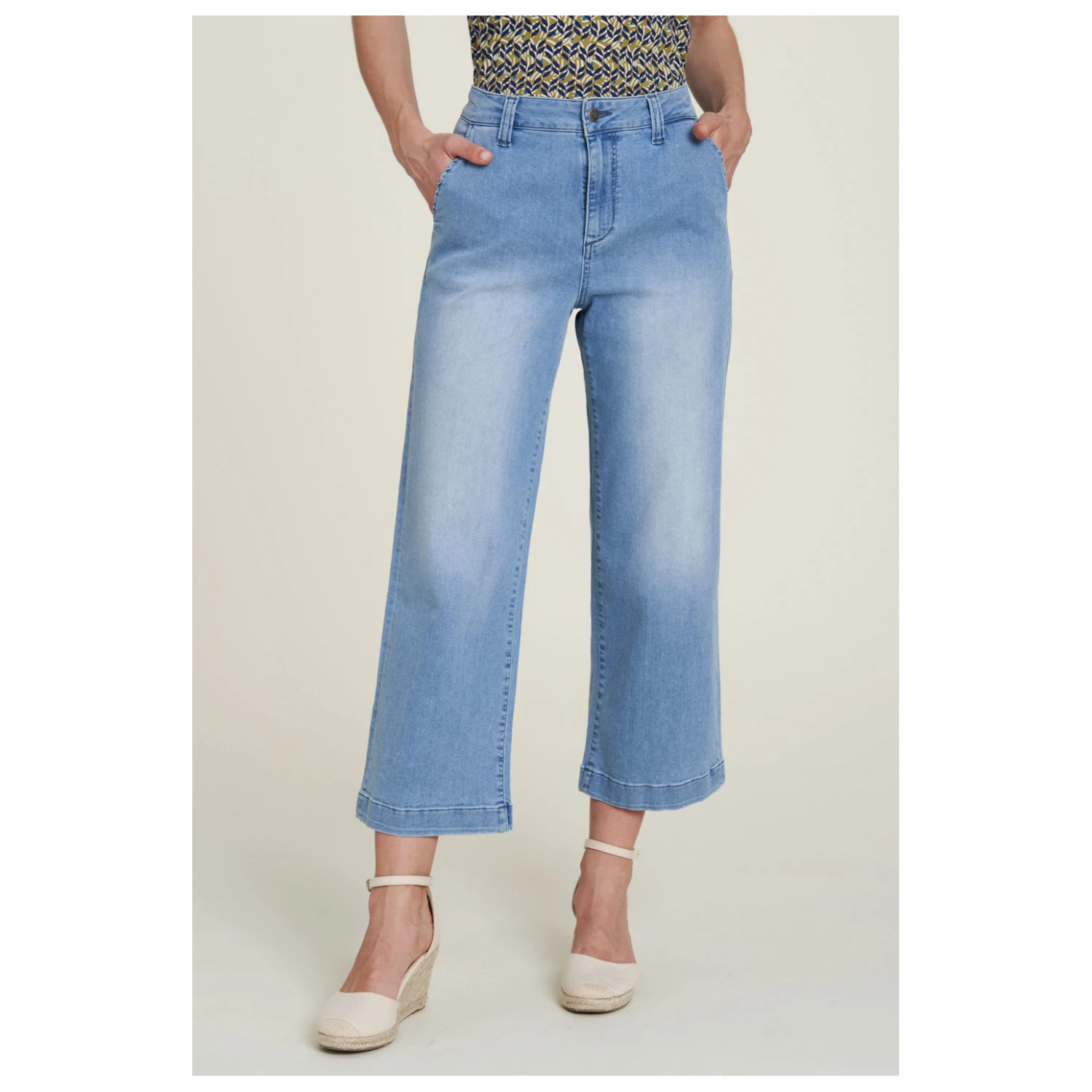 Tranquillo - Women's Cropped Jeans Aus Bio-Denim - Jean – Image 3