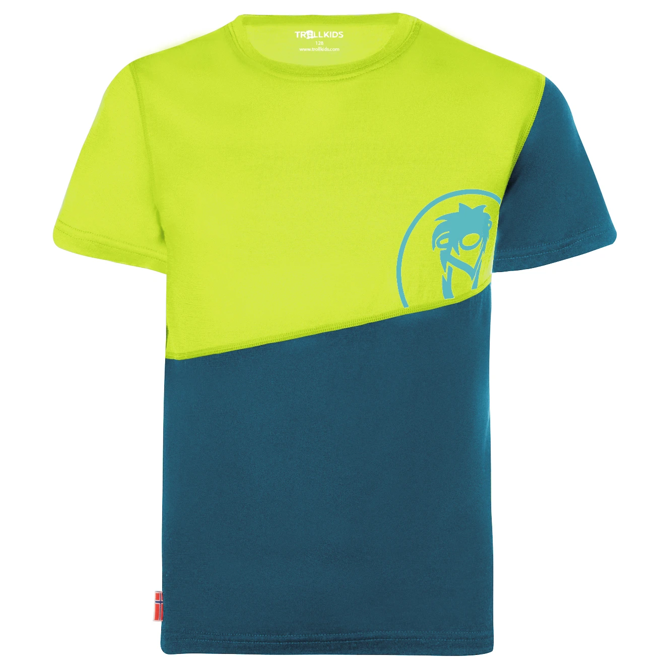 Trollkids - Kid's Sandefjord T - T-shirt En Laine Mérinos – Image 4