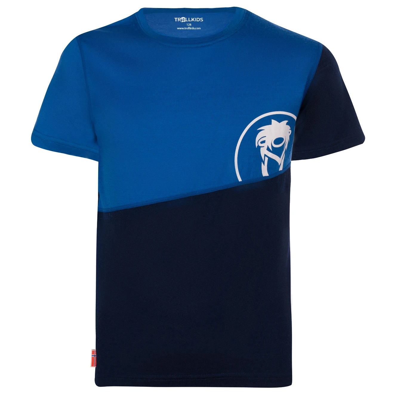 Trollkids - Kid's Sandefjord T - T-shirt En Laine Mérinos
